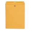 Universal UNV35267 #97 Square Flap Gummed/Clasp Envelope - Brown Kraft (100/Box)