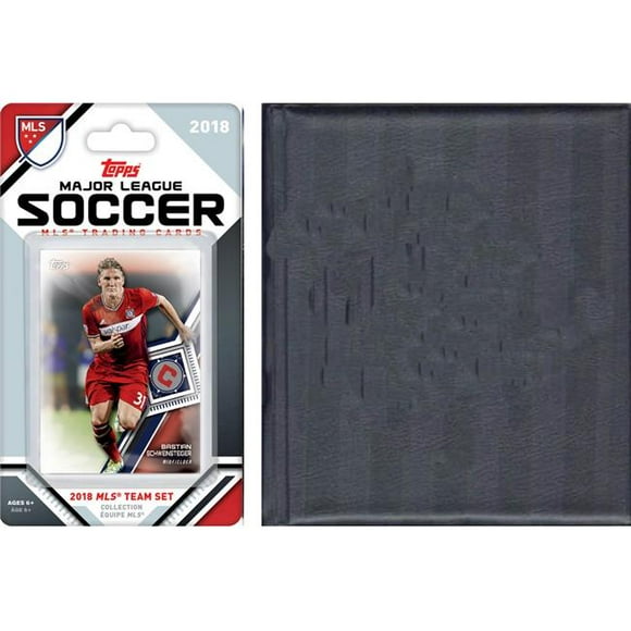 C&I Collectables FIRE18 MLS Chicago Fire Licensed 2018 Topps Team Set & Storage Album