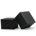 thumbnail image 4 of Portable Watch Box for Men Black PU Storage Case with Removable Pillow for Most Watch Sizes 9.5*9.5*6.5cm, 4 of 4