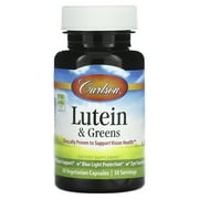 Carlson Lutein & Greens , 30 Vegetarian Capsules