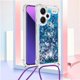 thumbnail image 2 of Funda FOXDOCK para Xiaomi Redmi Note 13 Pro Plus con Cuerda Ajustable, Brillo Líquido, Protección Antigolpes y Lente – Ideal para Regalo, 2 of 6