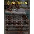 thumbnail image 7 of RICHCOIN Men's Ribbed Knit Crewneck T-Shirts Short Sleeve Textured Solid Casual Tee, 7 of 7