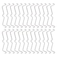 thumbnail image 2 of 60 ganchos de acero inoxidable para tableros perforados., 2 of 5