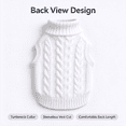 thumbnail image 5 of Dog Sweater for Small Medium Dogs, Warm Comfortable Winter Pet Clothes, Cute Knitted Sleeveless Puppy Sweater for Cats, Dog Apparel & Accessories Fall Winter by MPOISVA, 5 of 8