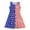 A03578-Flag, variant on Benylion Girls 4th of July Girls Dress Independence Day Dresses American Flag Striped Flutter Sleeve Sundress Patriotic Outfits for 7-8 Years