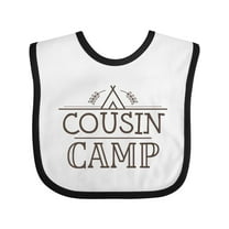 Inktastic Cousin Camp Family Reunion Boys or Girls Baby Bib