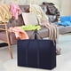 thumbnail image 4 of Bolsa de viaje tipo lona organizadora para mudanzas | Bolsa acolchada de gran capacidad de tela no tejida para ropa y ropa de cama, 4 of 5