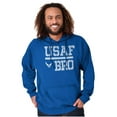 thumbnail image 3 of US Air Force USAF Bro Brother Hoodie Hooded Sweatshirt Men Brisco Brands M, 3 of 6