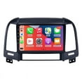 thumbnail image 2 of RoverOne 4+64GB Car Stereo CarPlay GPS Navigation Bluetooth for Hyundai Santa Fe 2 2006-2012 Android Touch Screen Player, 2 of 9
