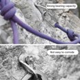 thumbnail image 3 of Soidarity Anclajes de escalada de acero inoxidable, pernos de suspensión duraderos, bloque de arrebatamiento, vida de montañismo, suministros de Escalada Soidarity OD019996-00, 3 of 6