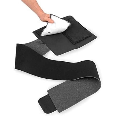 Ezy Wrap Universal Cold Therapy Compression Wrap – Hot or Cold Body Wrap for Pain Relief – Patented First Gel & First Ice Pack Wrap for Multiple Body Parts – Injury & Surgery Recovery Medical Wrap