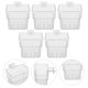 thumbnail image 4 of cestas para plantas de acuario - Macetas hidropónicas colgantes de pared - Vasos para plantas acuáticas, recipientes para agua de pecera, 4 of 6