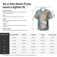 thumbnail image 6 of Lsque Pastel Abstract Fluid Art pattern Hawaiian Shirt for Men, Unisex Summer Beach Casual Short Sleeve Button Down Shirts-Large, 6 of 9