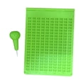 thumbnail image 2 of Tablero de escritura en braille, material educativo para ciegos, herramienta de aprendizaje práctica, tablero de escritura en braille para adultos y, 2 of 8