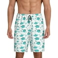thumbnail image 2 of Daiia Utensiles Mens Woven Stretch Pajama Short,Short Pajama Pants-Small, 2 of 9