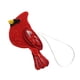 thumbnail image 2 of Adorno de pájaro de fieltro, decoración colgante, colección, decoración del hogar, adorno navideño, árbol de Navidad Rojo, 2 of 9