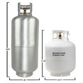 thumbnail image 6 of Flame King 40LB Aluminum Propane Tank with Premium OPD Valve, Corrosion-Resistant and Rust-Free, 6 of 9