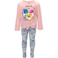 thumbnail image 2 of Pinkfong Baby Shark Toddler Girls T-Shirt and Leggings Outfit Set Infant to Toddler, 2 of 5