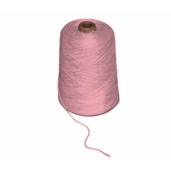 Six-Strand Embroidery Thread Floss Cone - Light Cranberry