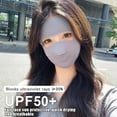 thumbnail image 6 of Sunscreen Mask Traceless Women Detachable Facekini Ice Silk Anti-ultraviolet Summer Breathable Thin Cover Whole Face, 6 of 9