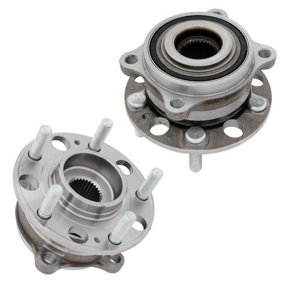 Detroit Axle - AWD Rear 2pc Wheel Bearing Hubs for 2016-2020 Kia Sorento, Wheel Bearing and Hubs Assembly Replacement
