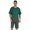 Teal Green, variant on Inkmeso Printed Half Sleeve Nightwear Shorts Set For Men's Top and Shorts Soft Lounge Set 2 Piece