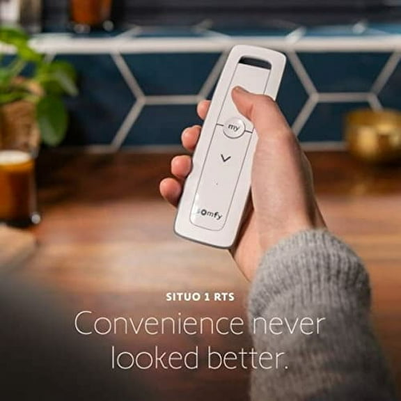 Somfy Situo 1800128 RTS The New Telis 1 Remote Control - Replacing 1810633 Home Automation Blinds and Shades System Kits