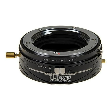 Fotodiox TLTROKR-MD-FXRF Tilt & Shift Lens Mount Adapter for Minolta Rokkor Fujifilm Camera Body