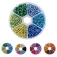 thumbnail image 3 of maytalsory New 6mm Aluminum Wire Open Jump Rings Mixed Colors Plastical Box DIY Decoration Accessories, 3 of 7