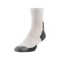 thumbnail image 4 of Gildan Men's Ultra Cotton Quarter Socks White, 3 Pack, 4 of 5
