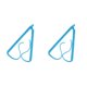 thumbnail image 4 of sweethay Sujetalibros decorativos para ocio perezoso, marcapáginas para soporte de libros, 1 ud. Azul 2piezas, 4 of 6