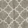 thumbnail image 6 of SAFAVIEH Hudson Jaye Geometric Shag Area Rug, Grey/Ivory, 7' x 7' Round, 6 of 10
