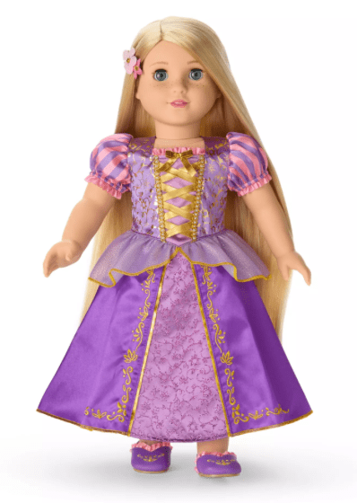 American Girl Disney Princess Rapunzel Doll – Tangled – 18''