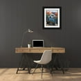 thumbnail image 3 of Townsend, CR 15x18 Black Ornate Wood Framed with Double Matting Museum Art Print Titled - Be Here Now, 3 of 4