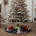 thumbnail image 4 of Goofa The Nightmare Before Christmas Pattern Christmas Tree Skirt with Ties, Christmas Tree Decorations, Farmhouse Christmas Decor Xmas Holiday Decorations-30", 4 of 6