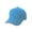 Sky Blue, variant on Blank Fitted Curved Cap Hat, 7 3/8, Khaki