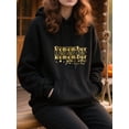 thumbnail image 3 of Believe Motivational Hoodie for Men Women, Inspirational Pullover Hooded Sweatshirt, Cozy Cotton Poly Blend, Positive Casual Outfit, 3 of 5