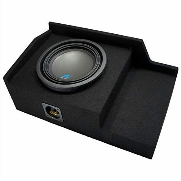 American Sound Connection Compatible with 1999 2000 2001 2002 2003 2004 2005 2006 Chevy Silverado Ext Cab Truck Alpine S-W10D4 Type S Car Audio Subwoofer Custom Single 10" Sub Box Enclosure Package