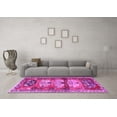 thumbnail image 3 of Ahgly Company Indoor Rectangle Persian Pink Traditional Area Rugs, 8' x 10', 3 of 4