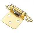 thumbnail image 3 of Tornillos bisagra de primavera de cierre estadounidense con hardware de muebles dorado 2pcs, 3 of 4