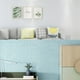 thumbnail image 2 of Advancent Paneles de pared autoadhesivos de papel tapiz blanco para una apariencia moderna Paneles de pared despegables y pegables Papel tapiz Decoración del hogar D 50 cm x 10 m, 2 of 6