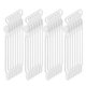 thumbnail image 1 of Organizador de cables de silicona de 40 piezas para auriculares, audio, organizador de cables de sujeción reutilizable (blanco), 1 of 8