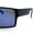 Blue Mirror, variant on Locs Mens Color Mirror Flat Top Gangster Plastic Rectangle Sunglasses Blue Mirror