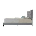 thumbnail image 3 of Gray Queen Size Tufted Upholstered Bed, 3 of 3