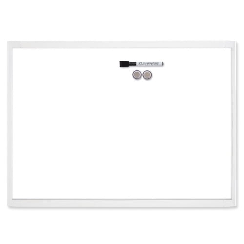 Quartet Magnetic Dry-Erase Board, 11' x 17', White Frame (MHOW1117)