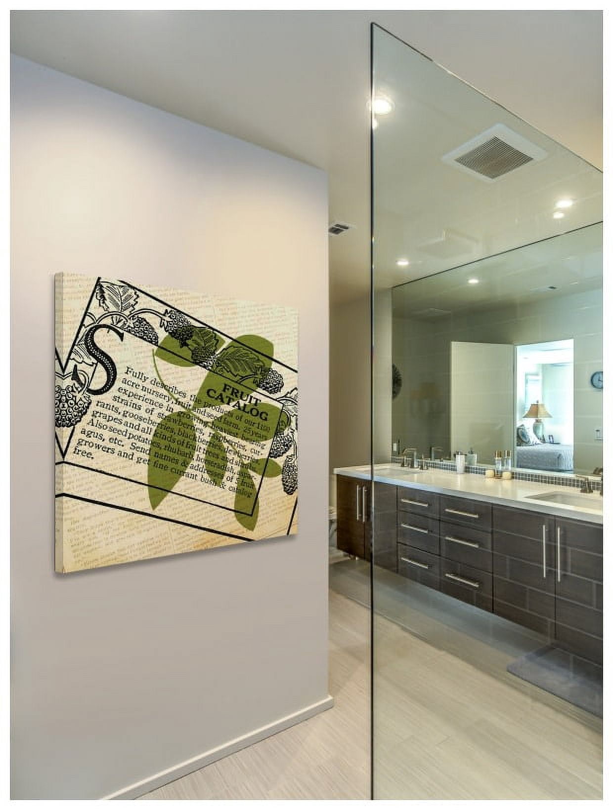 "Going Green 8" Painting Print on Canvas