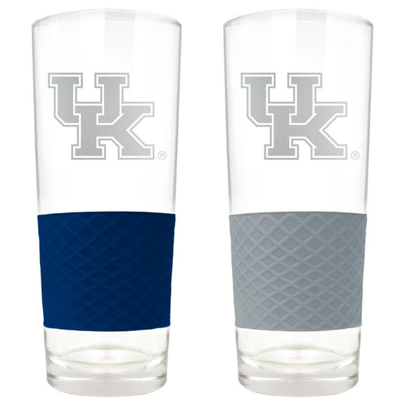 Kentucky Wildcats 22oz. Logo Score Pint Glass Two-Piece Set