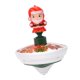 thumbnail image 5 of Peonza giratoria de Papá Noel con luz, juguete novedoso giratorio con música, giroscopio multicolor, regalo de Navidad para niños, juguete giratorio, 5 of 9