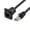Black, variant on D Type RJ45 Networking Male to Female Connectors Cat6 RJ45 Panel Mount Adapter