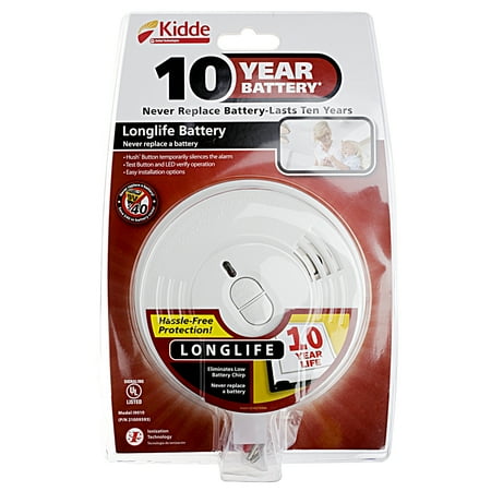 Kidde Sealed Lithium Battery Power Ionization Smoke Alarm - I9010 in White